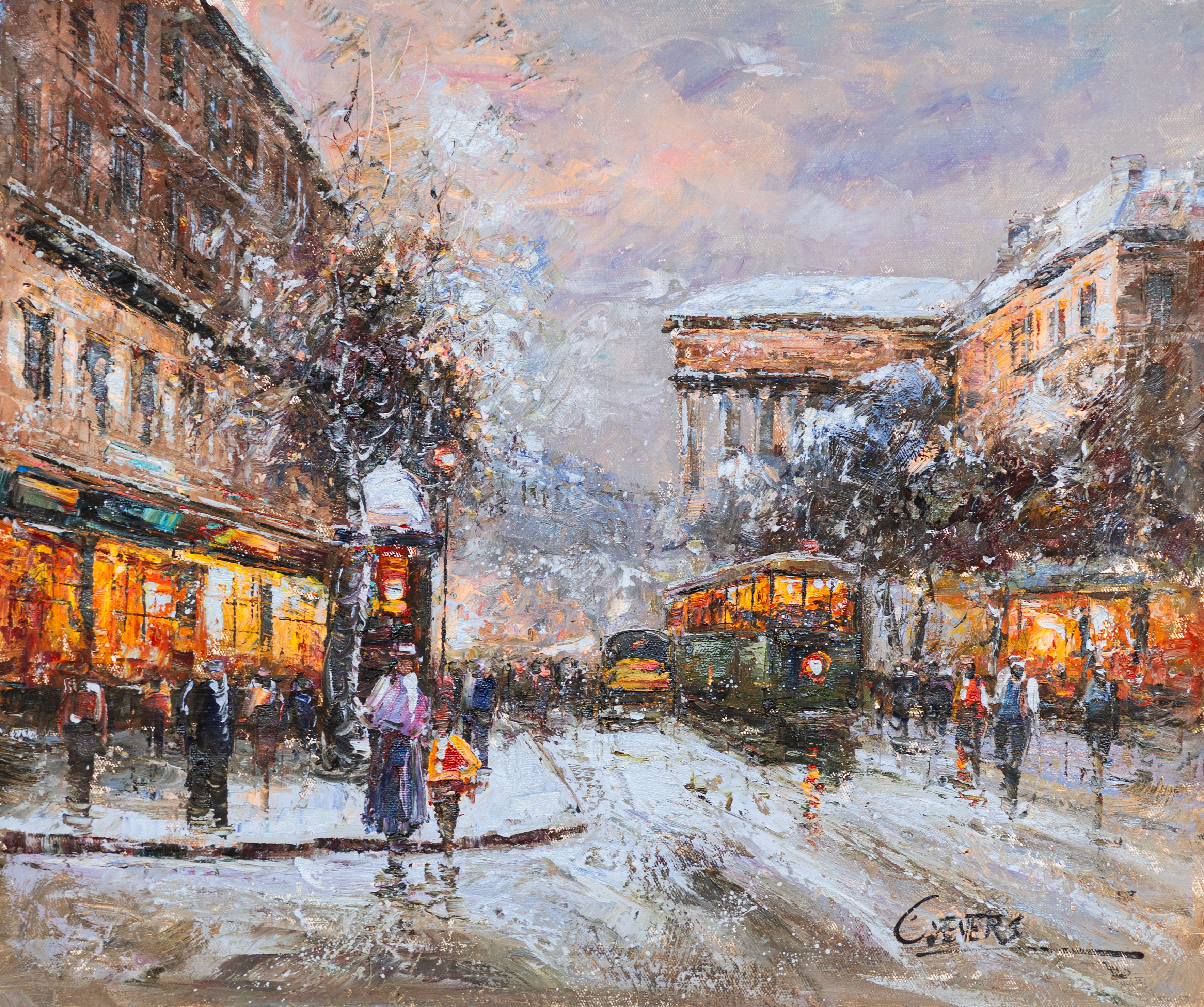 Winter Mood near Madeleine