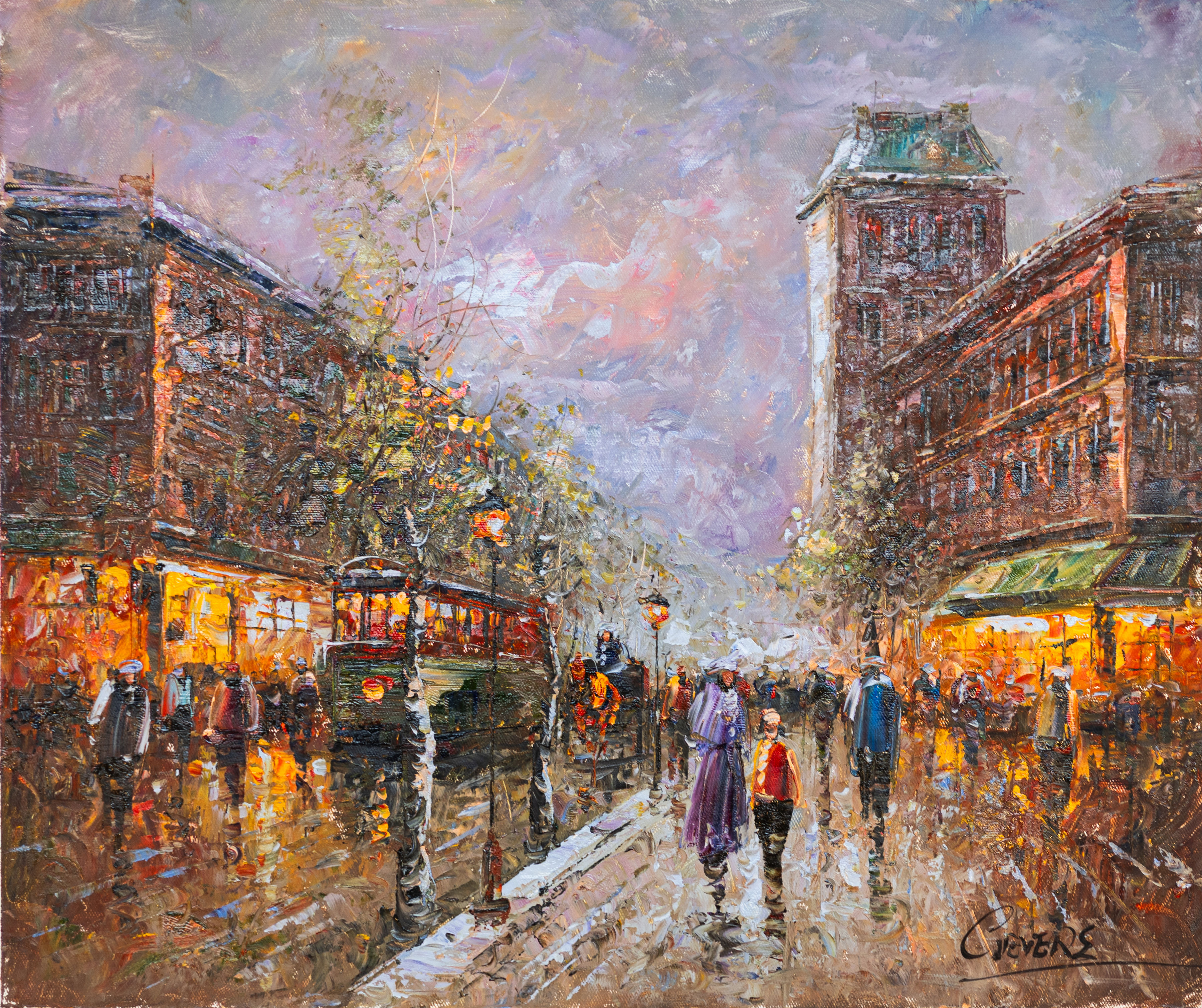 Lights of Montmartre Street