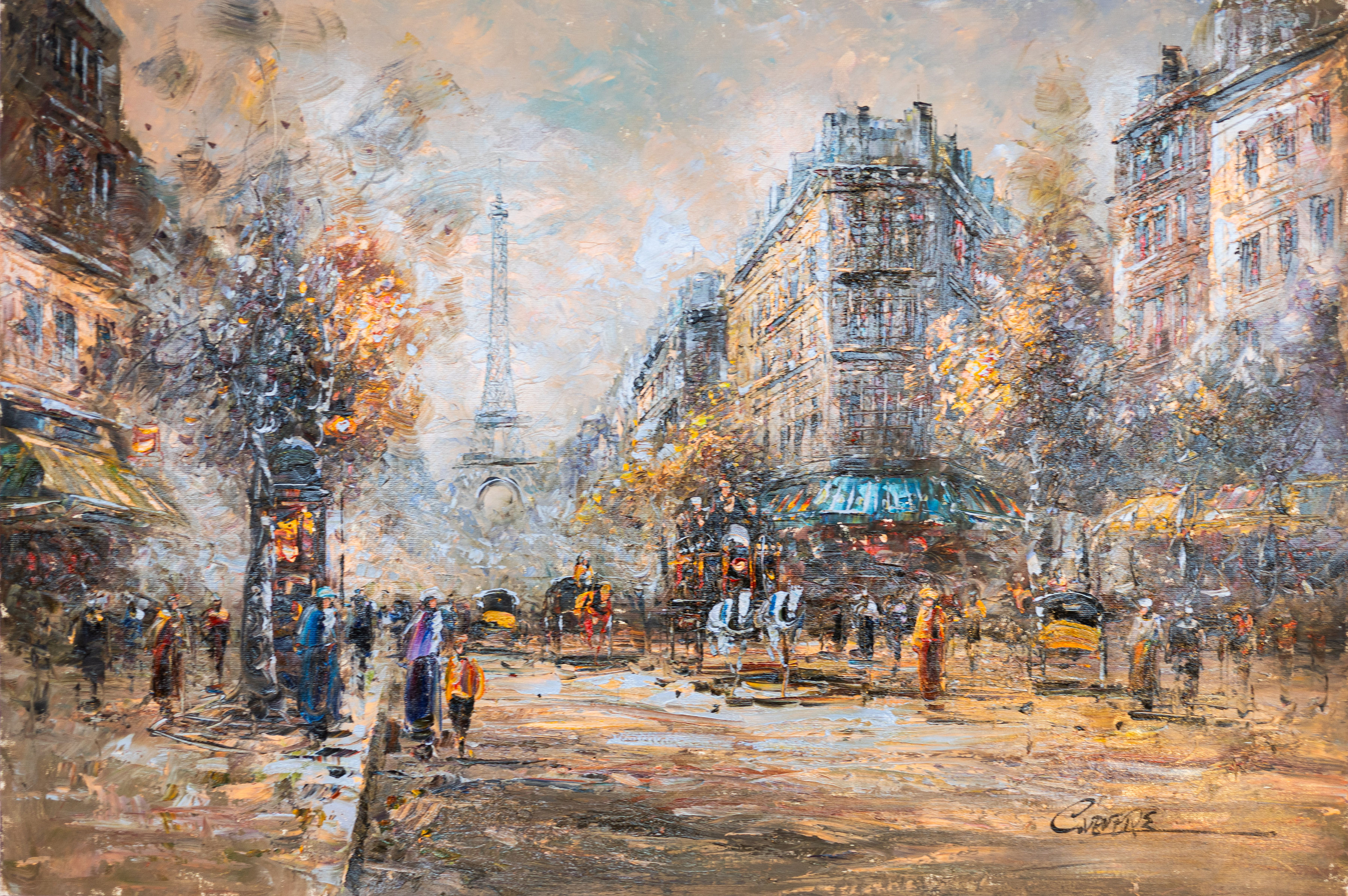 Parisian Autumn & Eiffel Tower