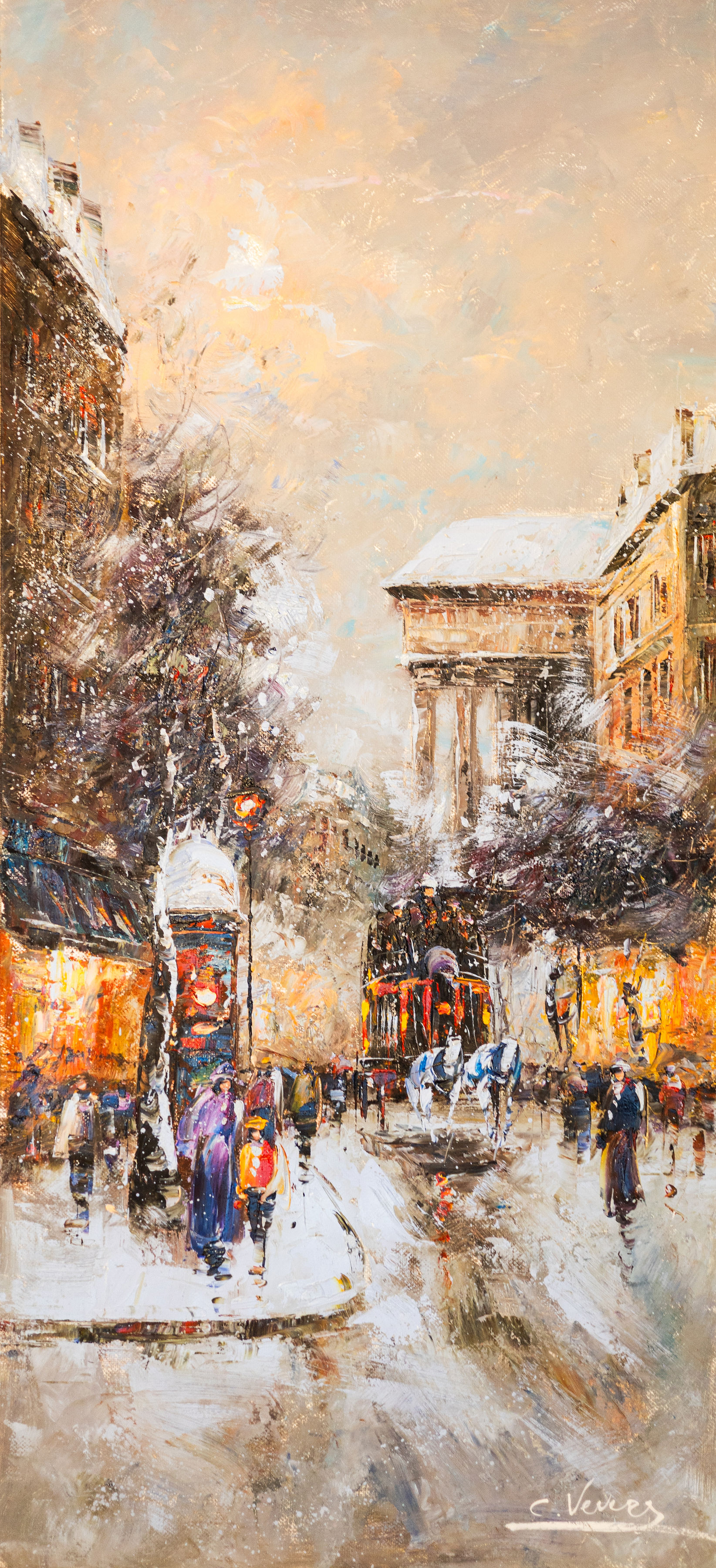 Winter Boulevard Promenade